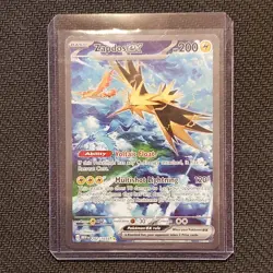 Zapdos ex - 202/165 - Special Art Rare - Pokemon 151 Cards - Lot #170 - Image 1