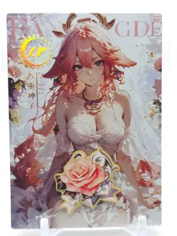 Qianse - Anime Waifu ZP Trading Card - Yae Miko - NUMBERED 190/240 - Image 1