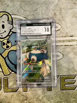 Snorlax 051 CGC 10 Pokemon Sv: Scarlet & Violet Promo Cards Holo - Image 1