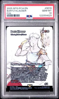 2025 MTG Final Fantasy FFV EN Bartz Klauser, Winota Joiner of Forces Foil PSA 10 - Image 1