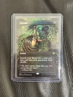 Entomb (Borderless) Dominaria Remastered Foil - Image 1