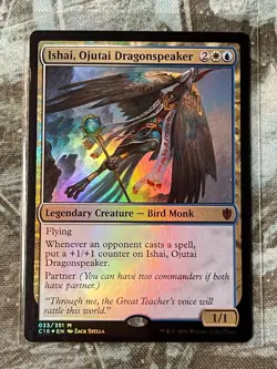 MTG 1x FOIL Ishai Ojutai Dragonspeaker NM Commander 2016 Magic - Image 1