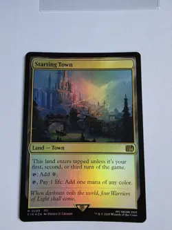 Starting Town Final Fantasy Foil - Image 1