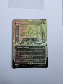 The Wind Crystal (Borderless) Final Fantasy Foil - Image 1