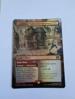 Lindblum, Industrial Regency (Borderless) Final Fantasy Foil - Image 1