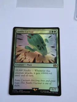 Jumbo Cactuar Final Fantasy Foil - Image 1
