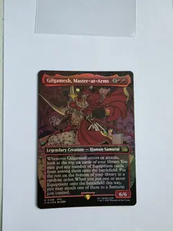 Gilgamesh, Master-at-Arms (Borderless) Final Fantasy Foil - Image 1
