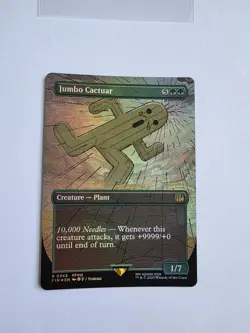Jumbo Cactuar (Borderless) Final Fantasy Foil - Image 1