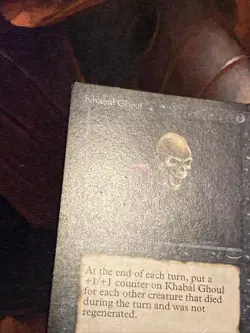 Khabal Ghoul X1 Mtg Arabian Nights Lp - Image 4