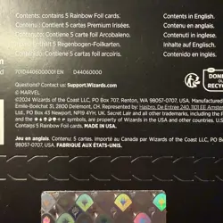 MTG Secret Lair Marvel Wolverine Rainbow Foil Edition Sealed - Image 4