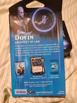 MTG Magic Dovin Architect of Law Planeswalker Sealed Deck Ravnica Allegiance - Image 2