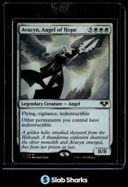 2015 MAGIC THE GATHERING FROM THE VAULT #05 AVACYN, ANGEL OF HOPE FOIL - Image 1