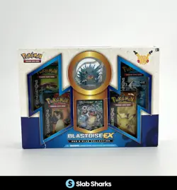 POKEMON TCG BLASTOISE EX RED & BLUE COLLECTION SEALED BOX - Image 1