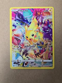 Pokemon Pikachu Card Lot 173/165 160/159 GG30/GG70 009/025 Surf Flying Vmax TG29 - Image 4