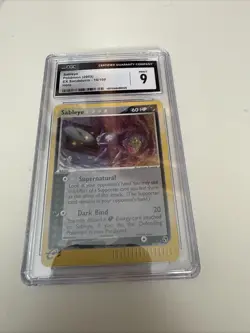 2003 Pokemon Sableye EX Sandstorm Holo 10/100 CGC 9 - Image 1