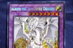 Albion the Sanctifire Dragon CYAC-EN035 Cyberstorm Access 1st Edition Secret VLP - Image 2