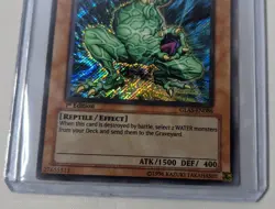 YuGiOh Skreech GLAS-EN086 Secret Rare 1st Edition LP - Image 3