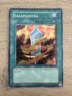Yu-Gi-Oh Salamandra DDS-006 Secret Rare Promo HP - Image 1