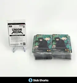 UNION ARENA JUJITSU KAISEN MEGUMI SEALED PARTICIPATION CARD SET LOT OF 40 - Image 2
