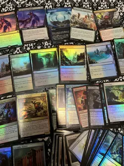 MTG Foundations Foil Cards Lot From Collector Box Lot Of 64 (as pictured) - Image 4