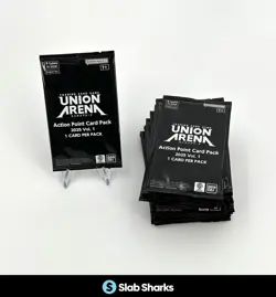 UNION ARENA ACTION POINT CARD PACK 2025 VOLUME 1 SEALED PACKS LOT OF 40 - Image 1