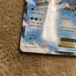 Pokemon TCG English Card Generations Vaporeon EX 24/83 Holo Rare HP - Image 5