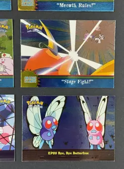 8-Card FOIL 2000 Topps Pokemon TV Animation Edition Lot Orange Islands & More MP - Image 5