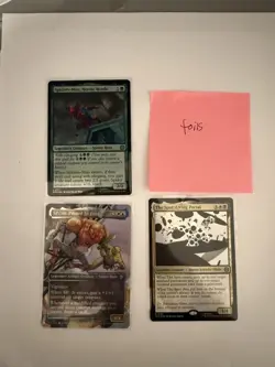 MTG Marvel's Spider-Man Lot Of 6 Cards, UC, M, Rare’s, And x3 Foils - Image 5