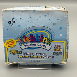 New 2005 Webkinz Trading Card Game TCG Booster Box 35 Unopened Packs - Series 1 - Image 1
