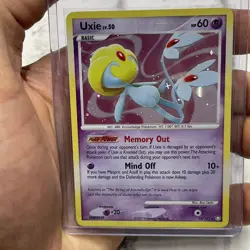 Pokemon Uxie Holo Rare TCG Card 18/123 Mysterious Treasures Series NM Pokemon - Image 1