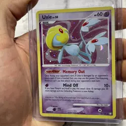 Pokemon Uxie Holo Rare TCG Card 18/123 Mysterious Treasures Series NM Pokemon - Image 2