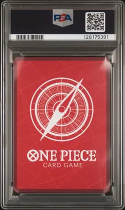 ☠ One Piece Shanks Leader Promo Card PSA Magazine Exclusive, OP09-001 PSA 10 💎 - Image 2