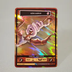 Worm Warrior P-011 - First Bounty 1st Ed - LGS Promo Card - Shard Bugs TCG - Image 1