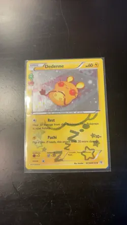 Pokemon Dedenne RC10/RC32 Generations Radiant Collections Holo Card 🐁 ⚡ - Image 1