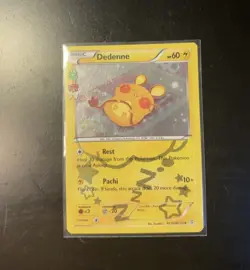 Pokemon Dedenne RC10/RC32 Generations Radiant Collections Holo Card 🐁 ⚡ - Image 3