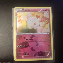Swirlix RC19/RC32 Holo XY Generations Radiant Collection Pokemon Card 2016 - Image 1