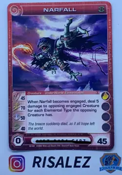 Chaotic Card #10/100 Narfall Uncommon Zenith Of The Hive - Image 1