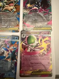 Pokemon Mega Evolution Lot 9 Cards Pack Fresh Mega Ex’s Mega Kangashkan 104 - Image 3
