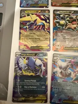 Pokemon Mega Evolution Lot 9 Cards Pack Fresh Mega Ex’s Mega Kangashkan 104 - Image 4