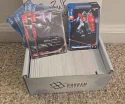 Gundam Card Game TCG Newtype Rising GD01 and Starter Deck Bulk Lot Playsets - Image 1