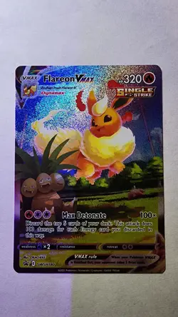 Flareon VMAX SWSH180 SWSH: Sword & Shield Promo Cards Holo NM/M - Image 1