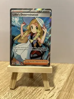 Pokemon TCG Mega Evolution Lillie’s Determination Full Art Trainer Card 169/132 - Image 1