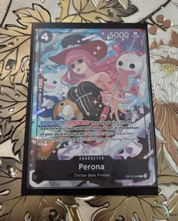 One Piece Card Game Perona OP10-092 Premium Best Selection Vol. 4 - Image 1