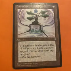 1997 MTG Magic the Gathering Zuran Orb (350/383) Ice Age LP - Image 1