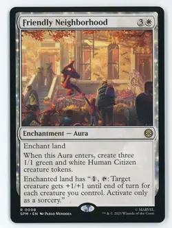 Friendly Neighborhood #0008 MTG Marvel's Spider-Man Magic The Gathering - Image 1