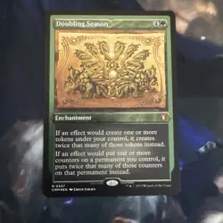 Doubling Season (Foil Etched) Commander Masters Foil - Image 1