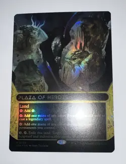Plaza of Heroes (0033) (Borderless) M Edge of Eternities: Stellar Sights 33 FOIL - Image 2