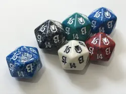 mtg spindown dice - Black Lotus spindown - all 5 Darksteel dice spindowns - Image 1