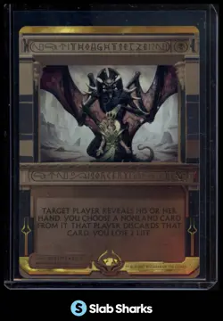 2017 MAGIC: THE GATHERING HOUR OF DEVASTATION #045/054 THOUGHTSEIZE AMONKHET - Image 1