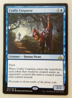 1x Crafty Cutpurse Rivals of Ixalan MTG Magic The Gathering NM - Image 1